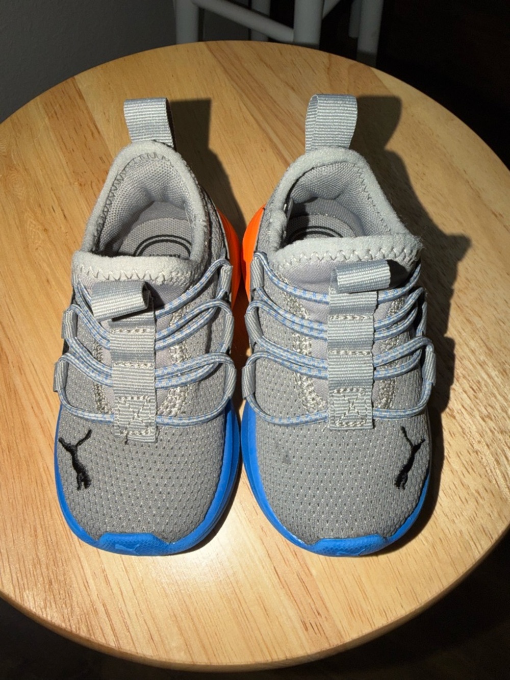 PUMA Toddler Boys One4all Fade Slip On Sneakers Shoes Casual - Grey